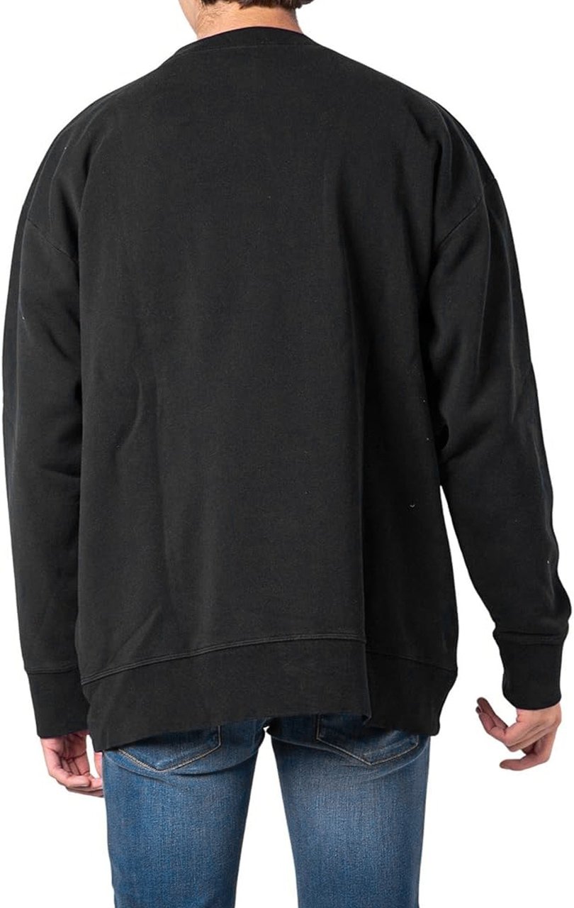 Dsquared2 Dsquared2 Cotton Logo Sweatshirt Zwart