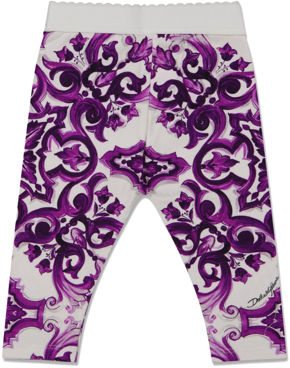 Dolce & Gabbana Dolce & Gabbana Baby Meisjes Legging In Wit Wit