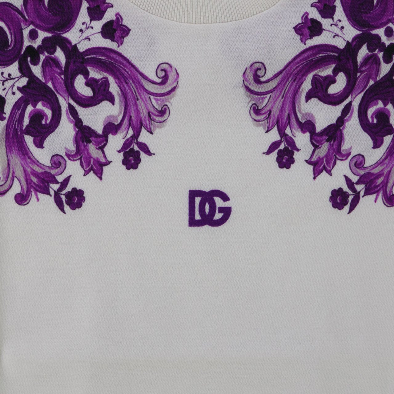 Dolce & Gabbana Dolce & Gabbana Baby Meisjes T-Shirt In Wit Wit