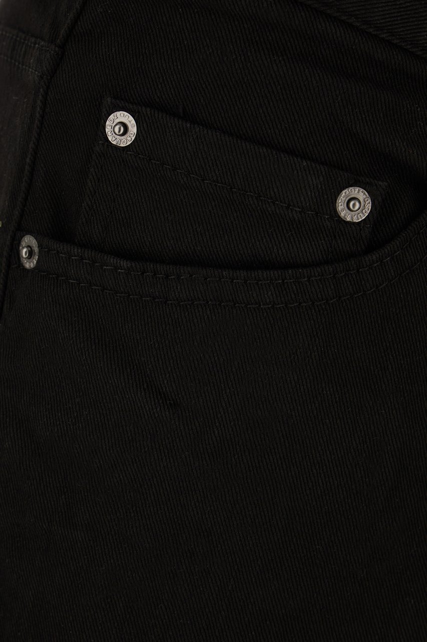Dsquared2 Dsquared2 Black denim Skater Jean jeans Zwart