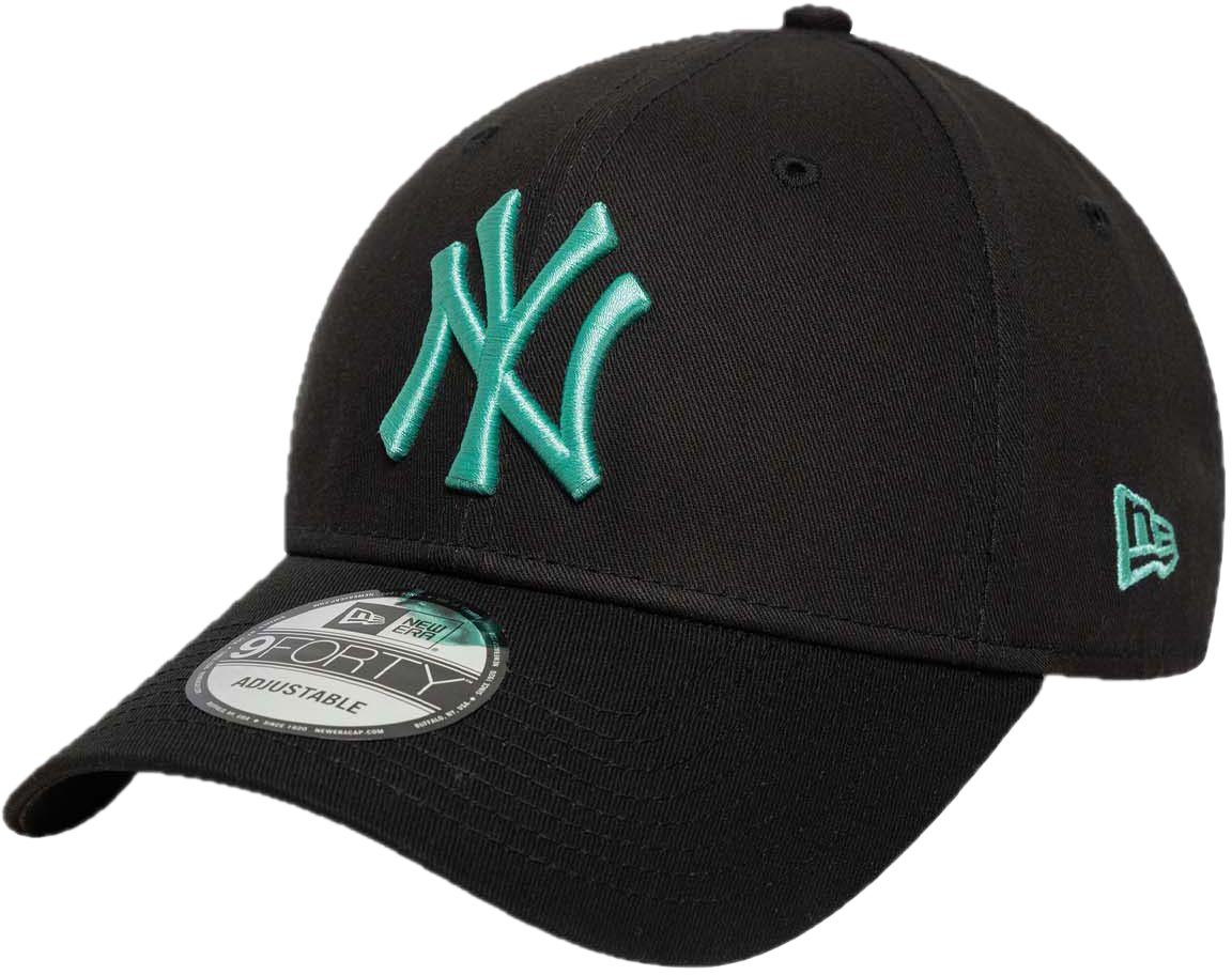 New Era New Era New York Yankees League Essential 9Forty Adjustable Cap Zwart Zwart