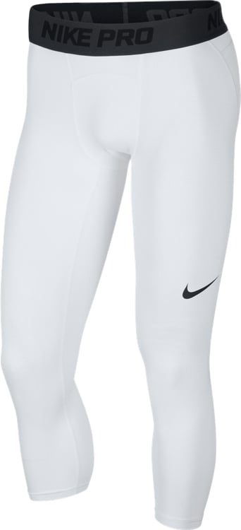 Nike Nike Pro Basketbal 3/4 Tight Wit Blauw