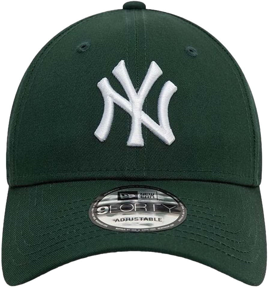 New Era New York Yankees League Essential 9Forty Adjustable Cap Green Groen