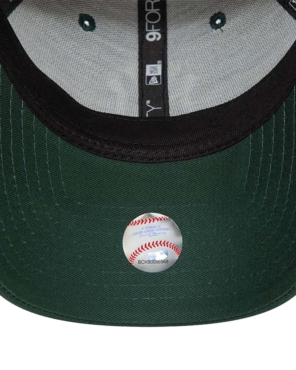 New Era New York Yankees League Essential 9Forty Adjustable Cap Green Groen