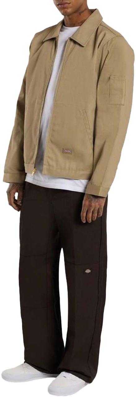 Dickies Double Knee Worker Broek Dark Brown Bruin