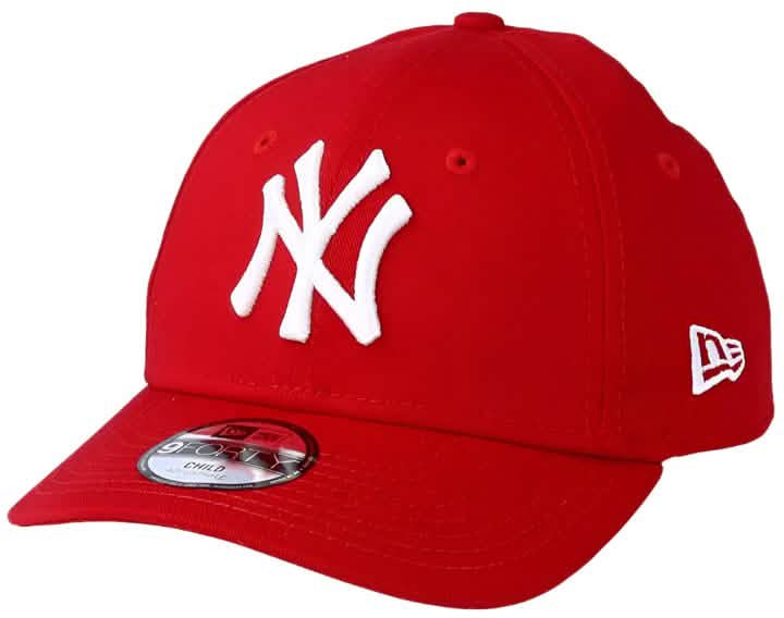 New Era New Era New York Yankees MLB 9Forty Youth Cap Rood Rood
