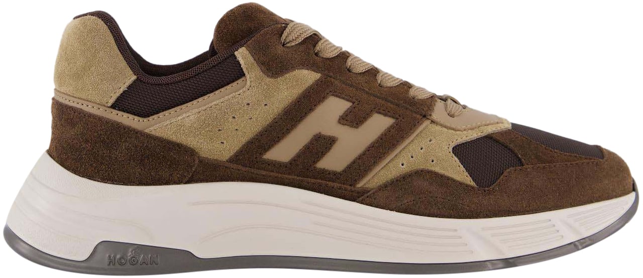 HOGAN Heren Hyperlight Sneaker Bruin Bruin