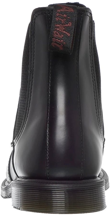 Dr. Martens Flora Smooth Polished Chelsea Boots Zwart
