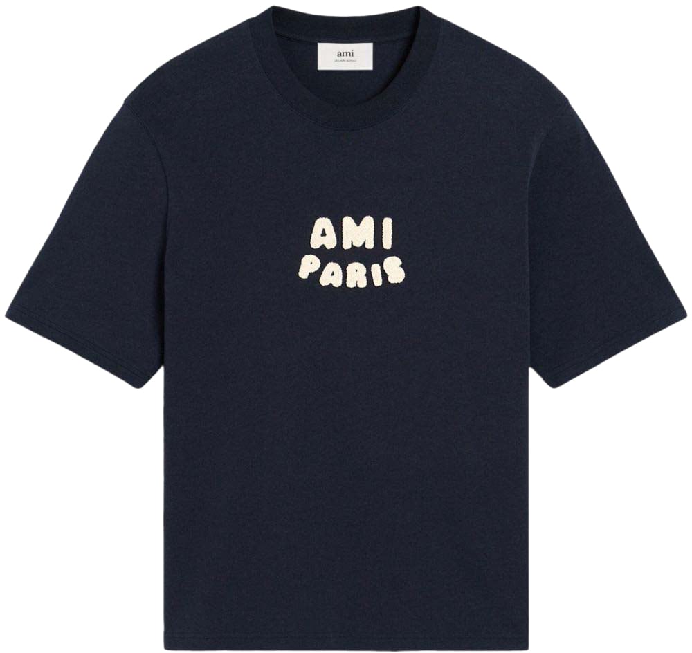 AMI Paris T-Shirts And Polos Blue | WS.NL