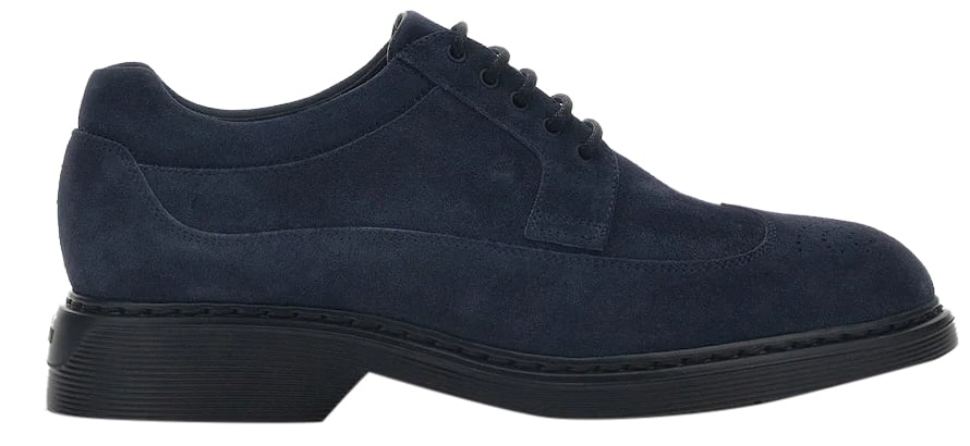 HOGAN Scarpe Derby Blu H393 Blauw