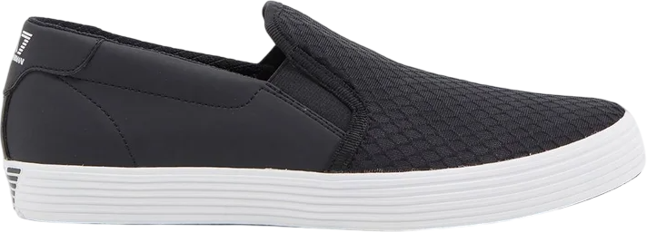 Emporio Armani Sneaker slip on nera Zwart