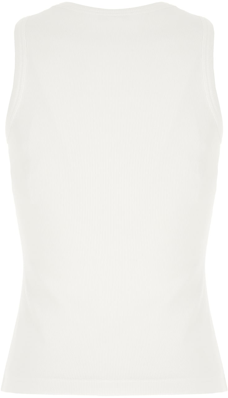 Alexander McQueen Alexander McQueen White cotton top Wit