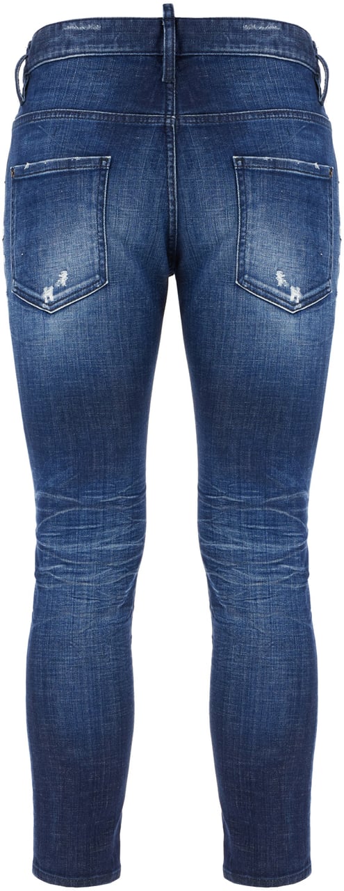 Dsquared2 Dsquared2 Stretch denim Skater Jean jeans Blauw