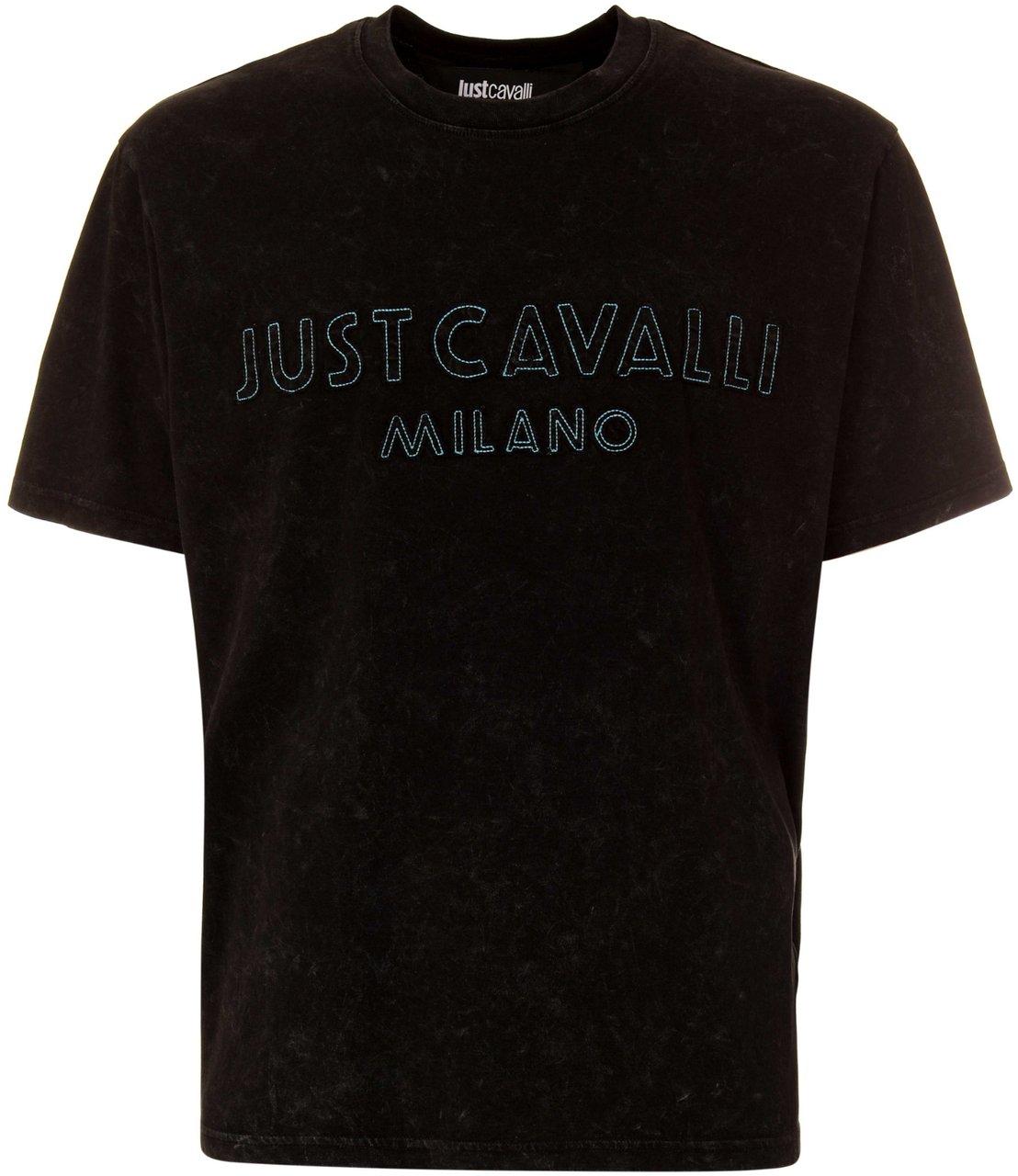 Just Cavalli T-Shirts And Polos Black Zwart