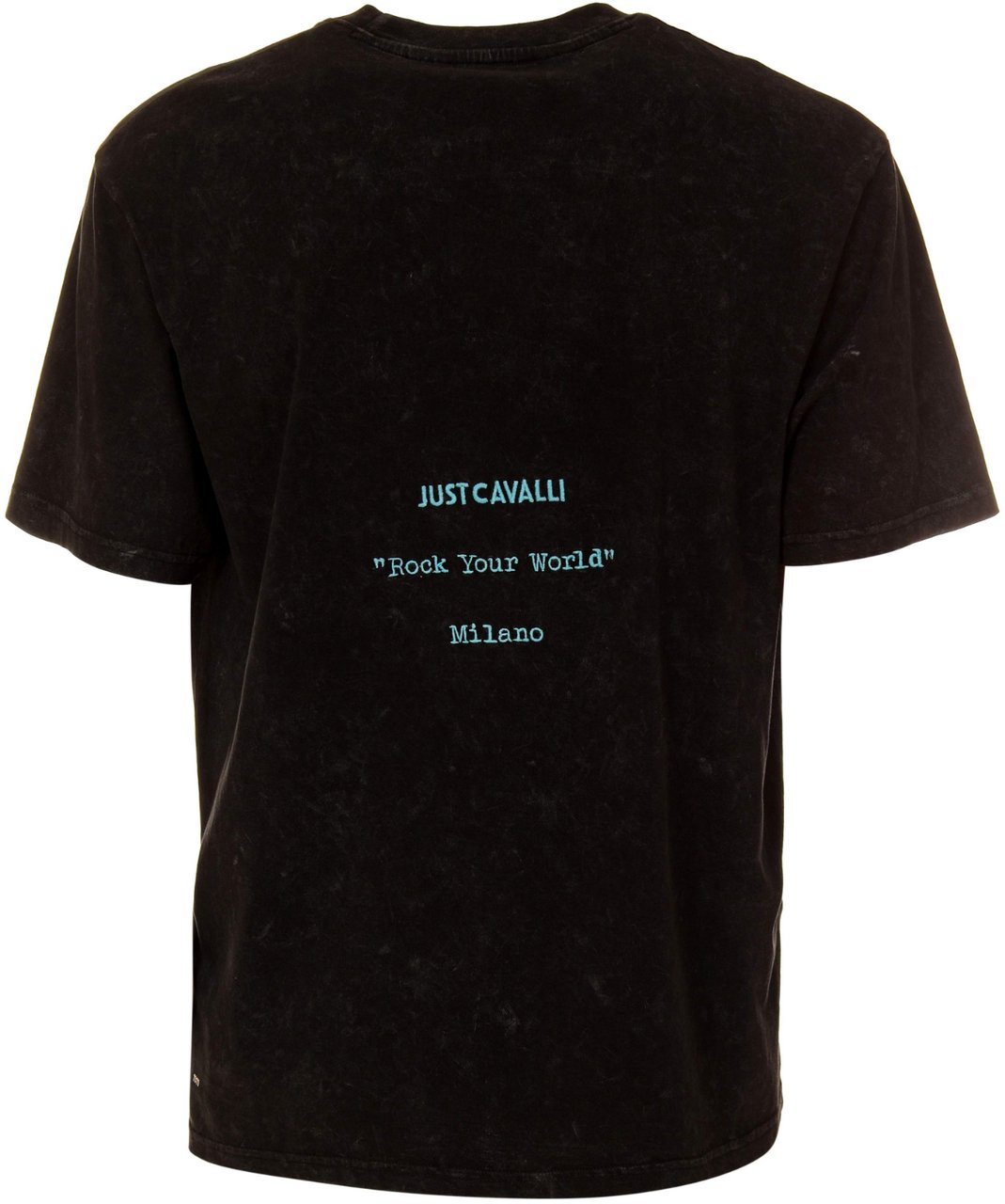 Just Cavalli T-Shirts And Polos Black Zwart