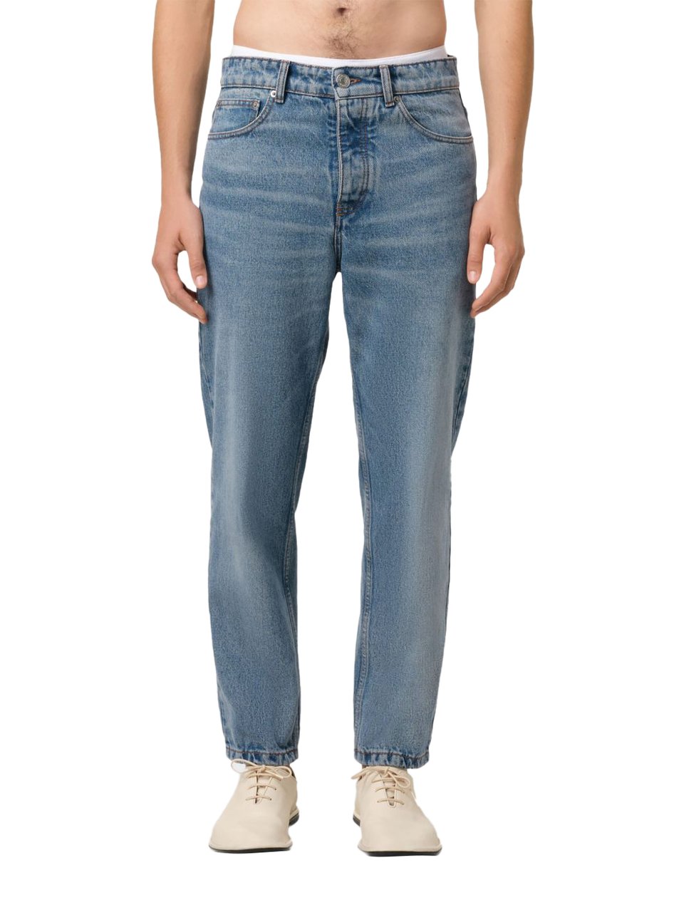 AMI Paris Jeans Blue Blauw