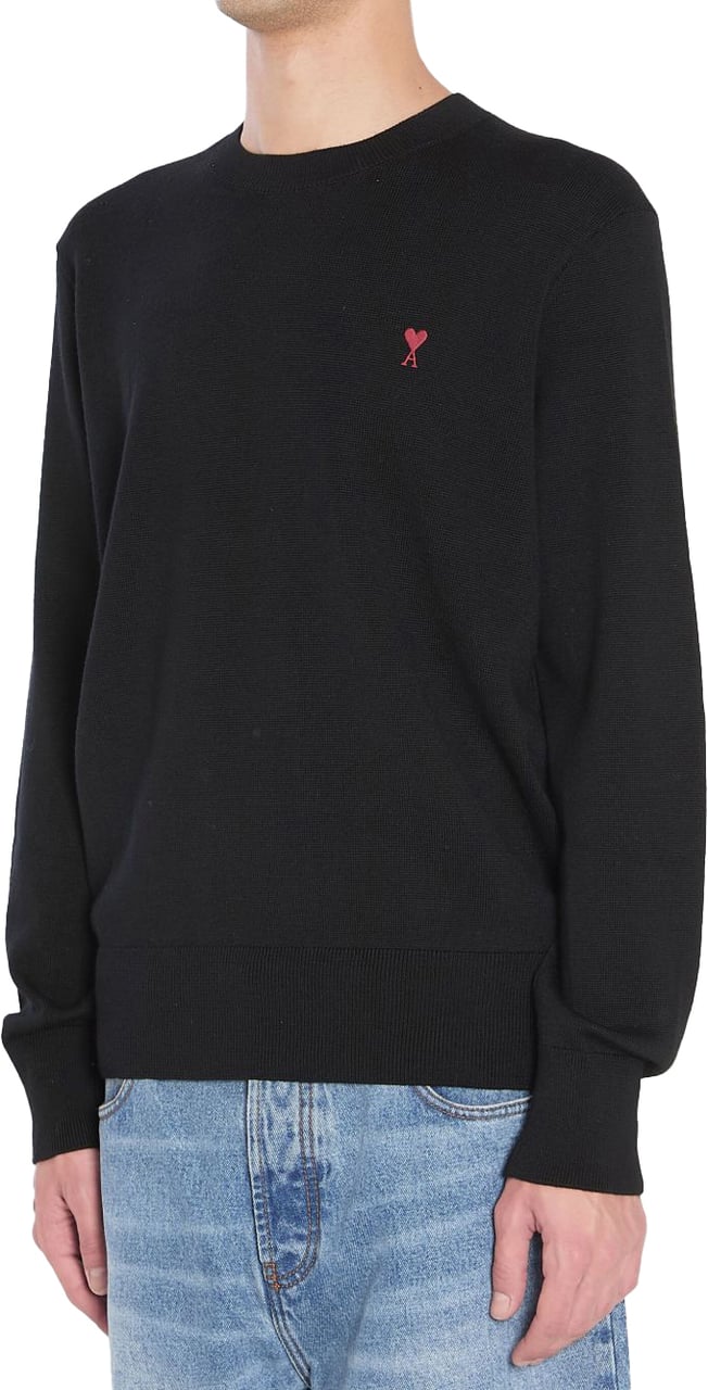 AMI Paris Sweaters Black Zwart
