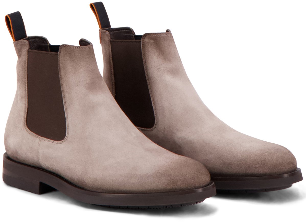 Santoni Instapschoen Bruin Bruin