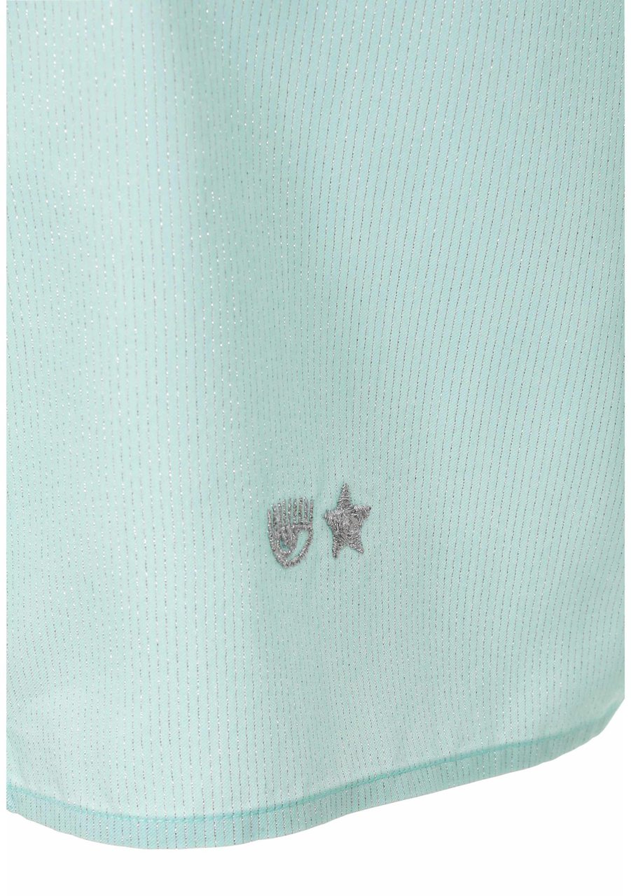 Chiara Ferragni Shirts Green Groen