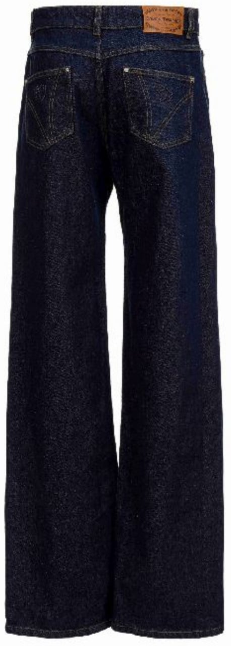 Chiara Ferragni Trousers Blue Blauw