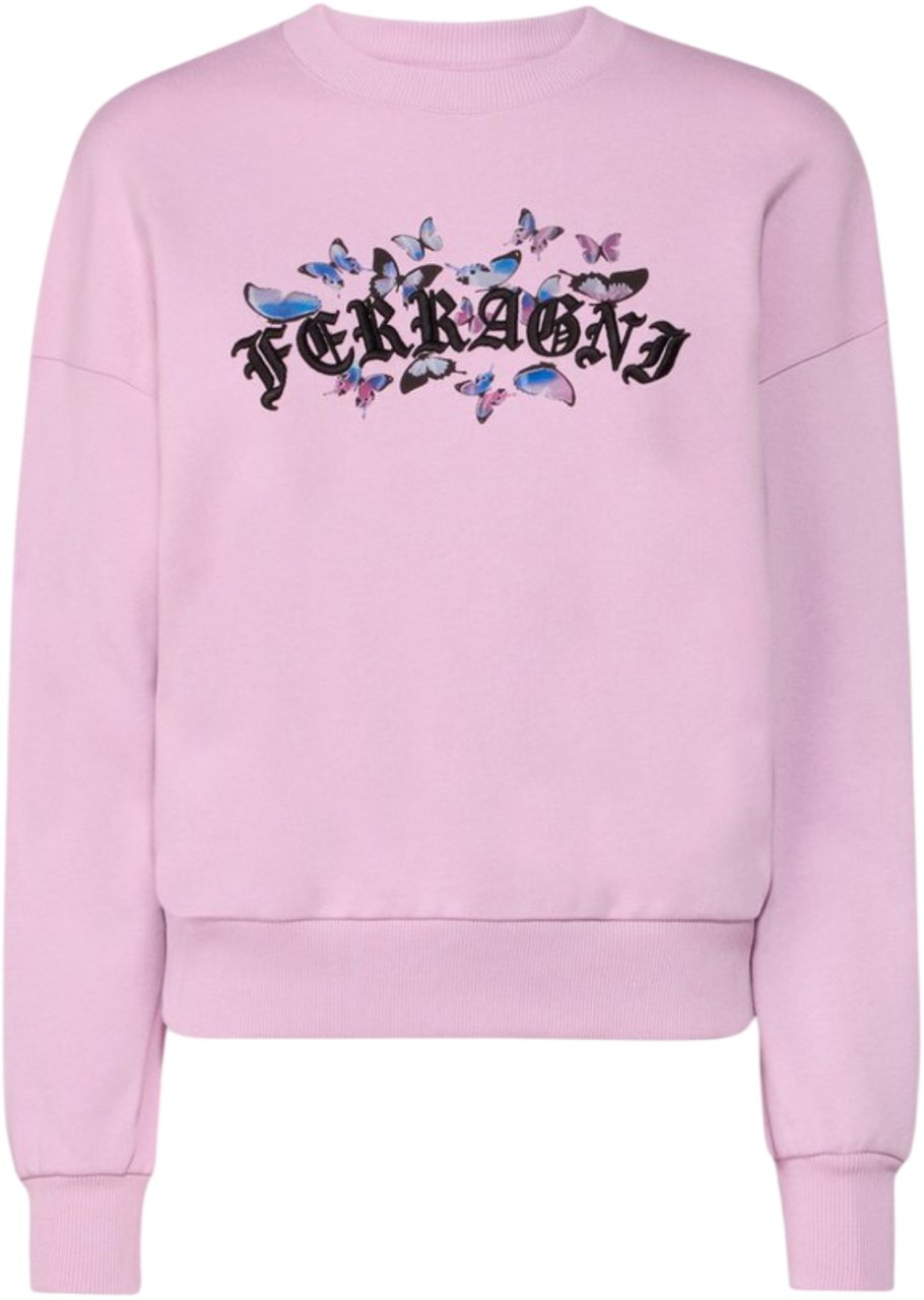 Chiara Ferragni Sweaters Purple Paars