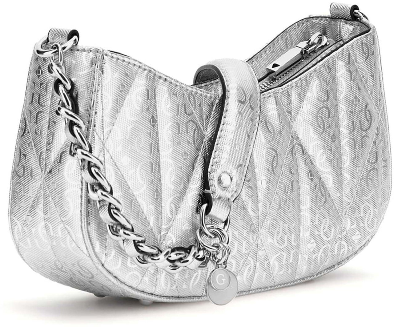 Guess Aldina Schoudertas Zilver