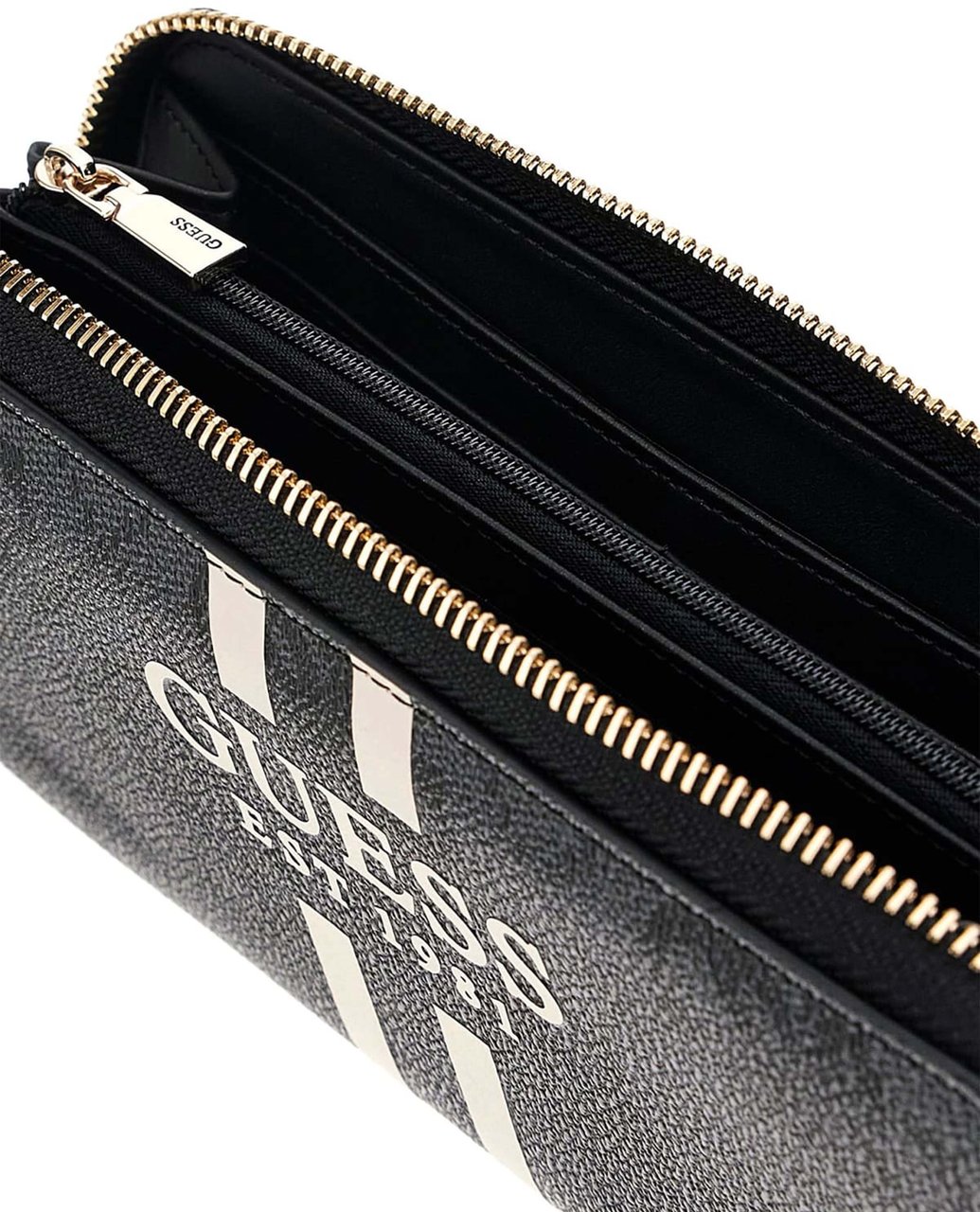 Guess Laurel Portemonnee Large Zwart
