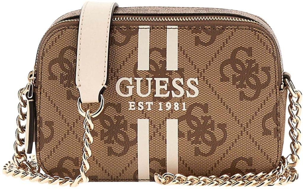 Guess Noelle Camera Tas Wit