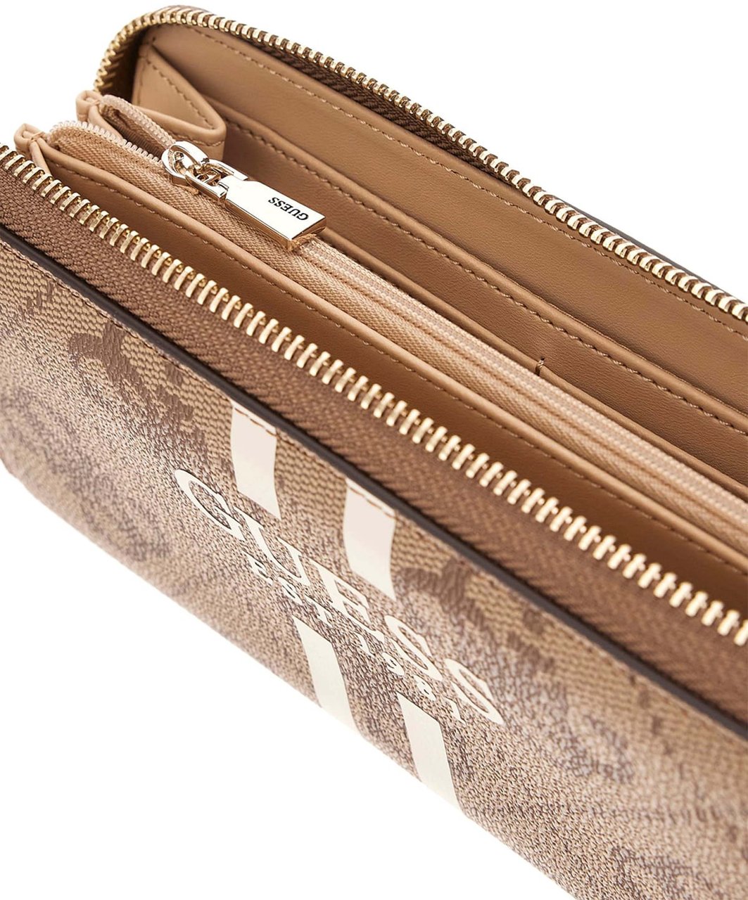 Guess Laurel Portemonnee Large Wit