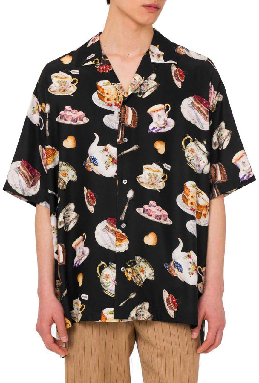 Moschino Shirts Black Zwart
