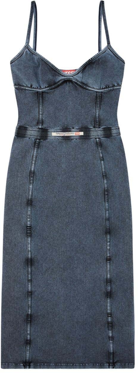 Diesel Dresses Denim Blauw