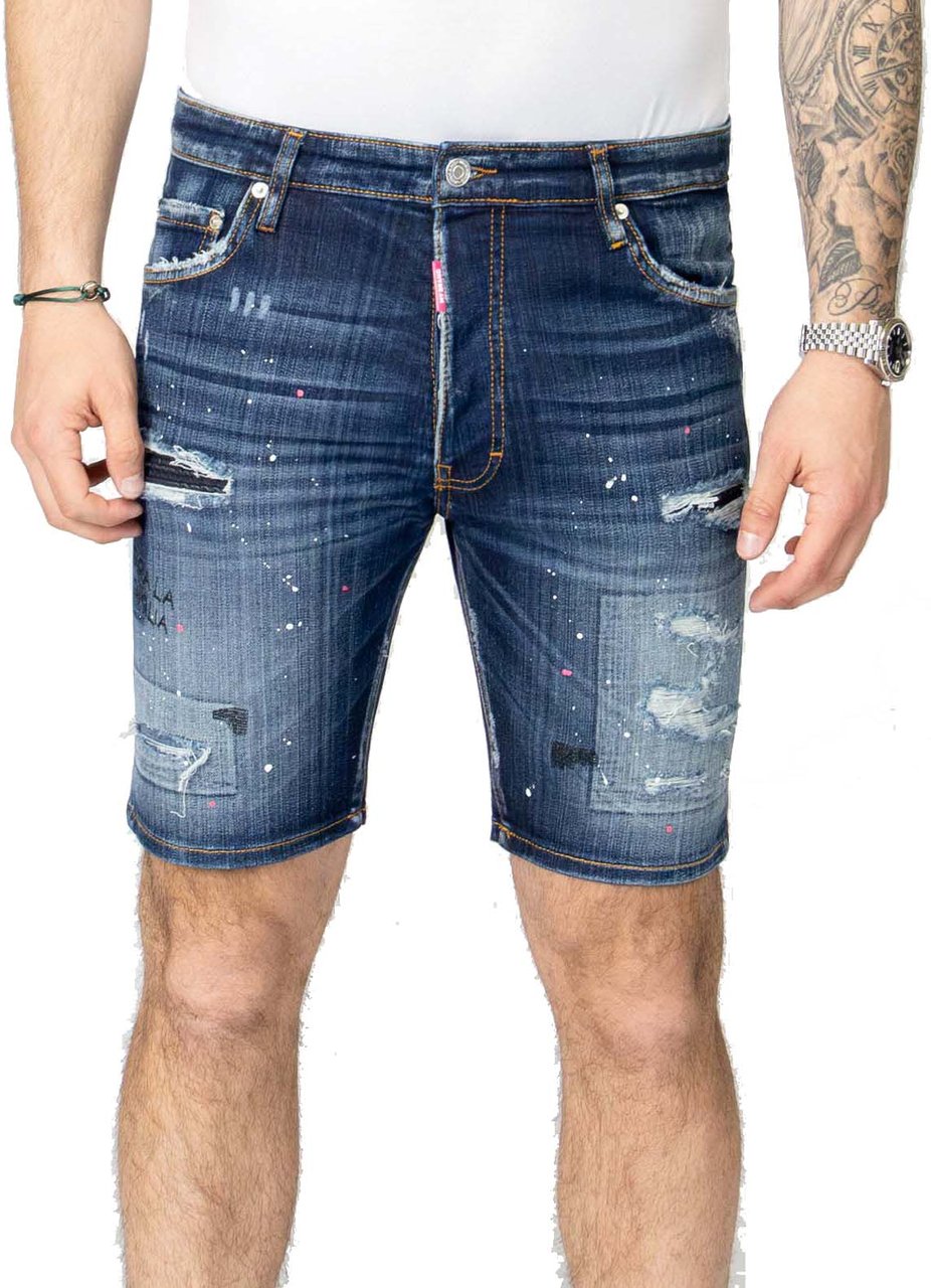My Brand MB PINK STUDIO SHORT JEANS | DENIM Blauw