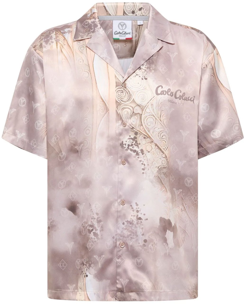 Carlo Colucci Oversized Ornament Beige Beige