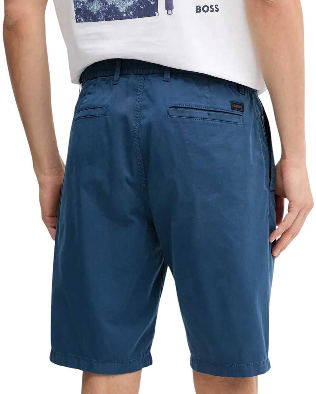 Boss Chino-Tapered-Ds-1-S Blue Blauw