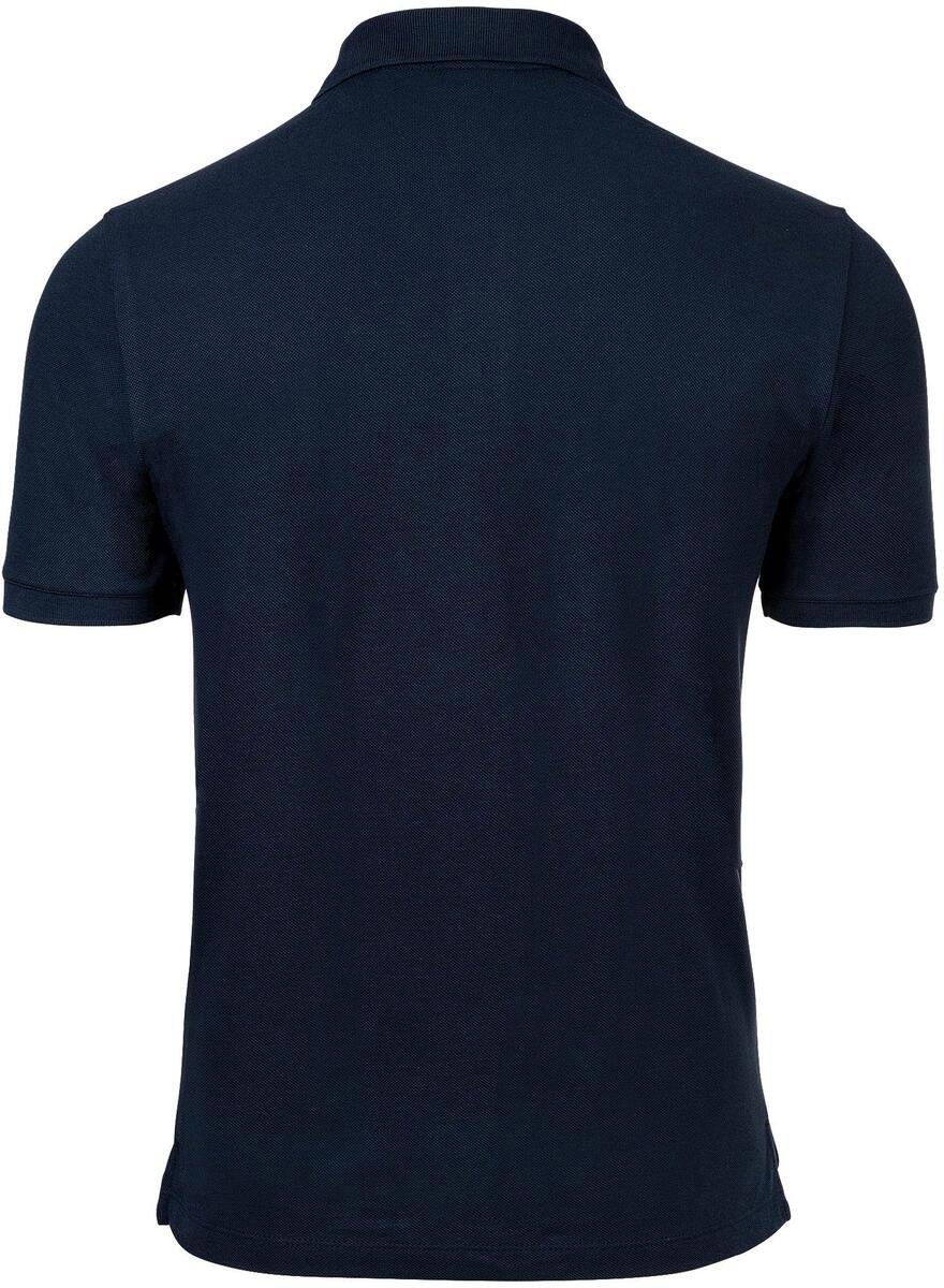 Emporio Armani Polo Beachwear Blue Blauw