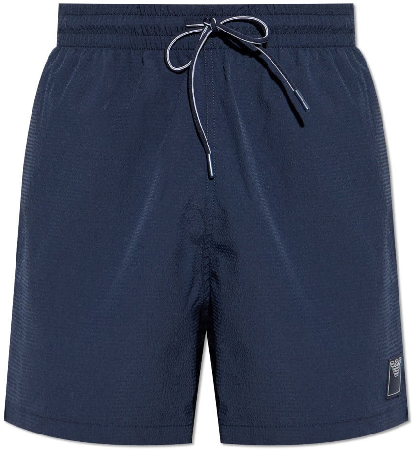 Emporio Armani Boxer Beachwear Armani Blu Blauw