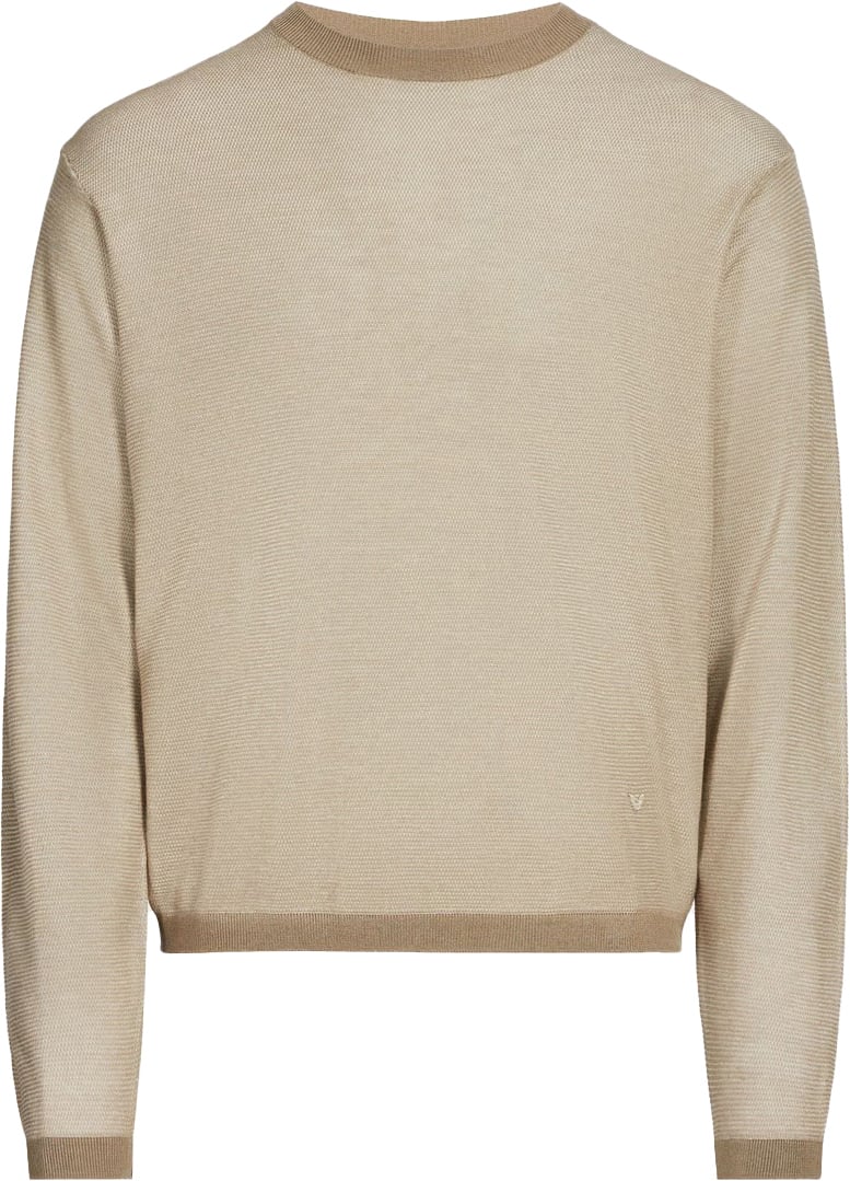 Emporio Armani Pullover Roasted Cashew Moss Beige