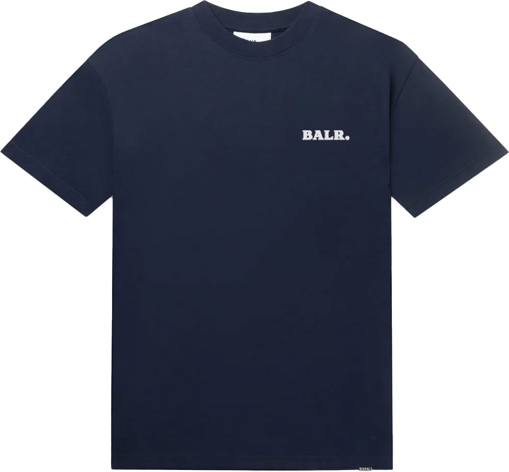 BALR Gotl Box T-Shirt Space Navy Blauw