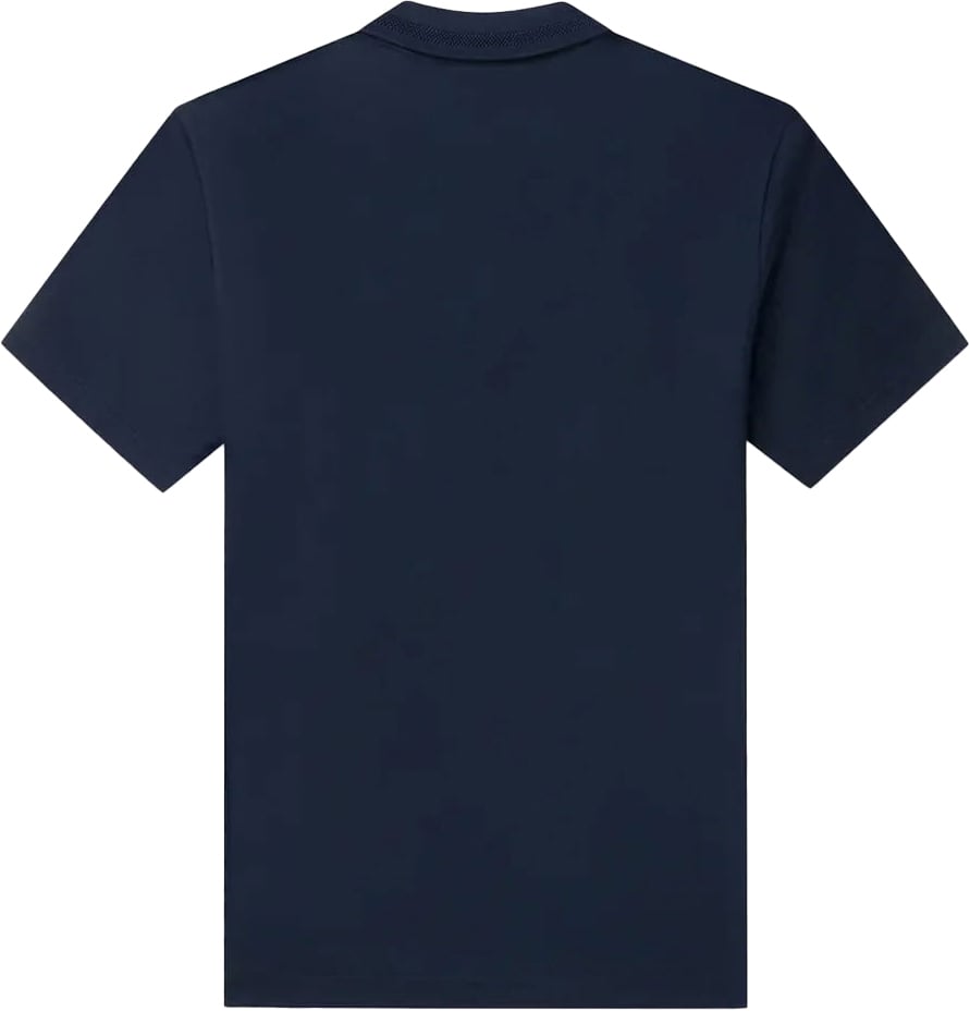 BALR Hex-Series Polo Space Navy Blauw