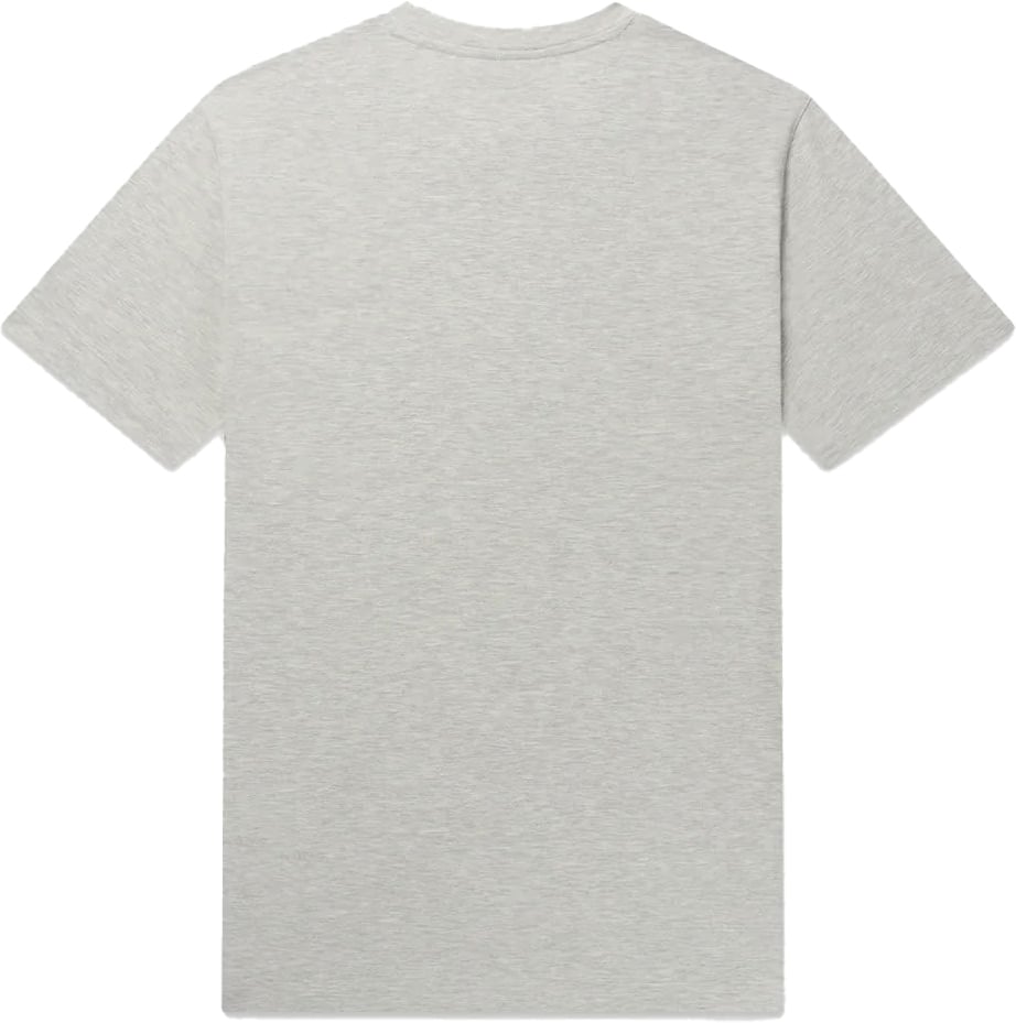 BALR Logo Slim T-Shirt Lt Grey Melange Grijs