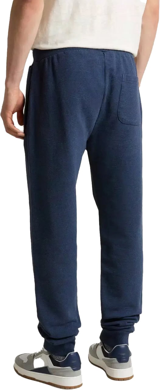 Woolrich Mouline Sweatpants Melton Blue Blauw