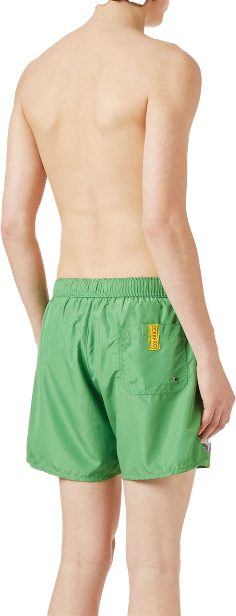 Iceberg Swimshort Tom Green Groen