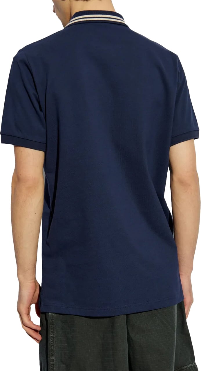 Iceberg Polo Badge Navy Blauw