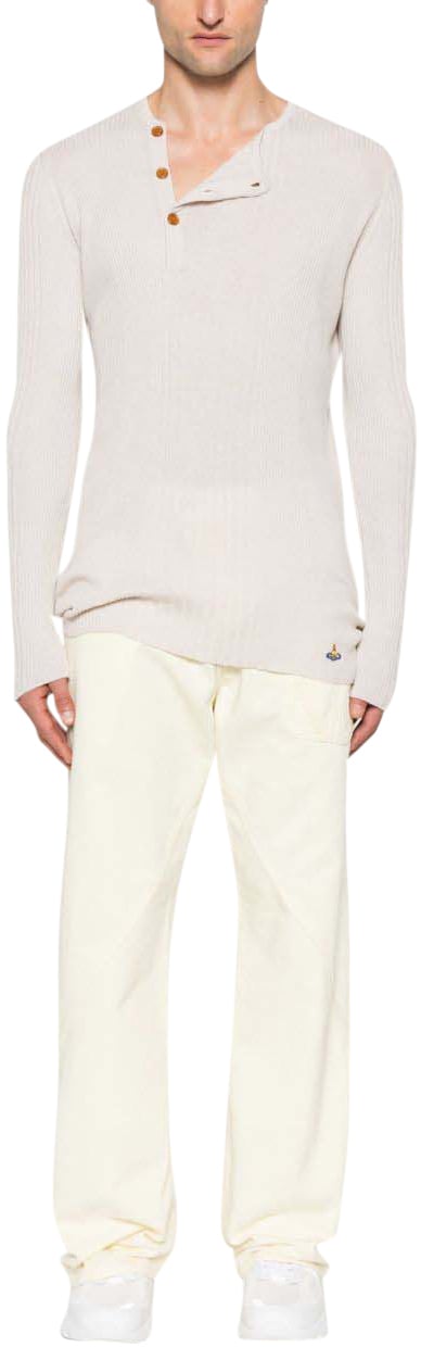 Vivienne Westwood Sweaters Dusty White Wit