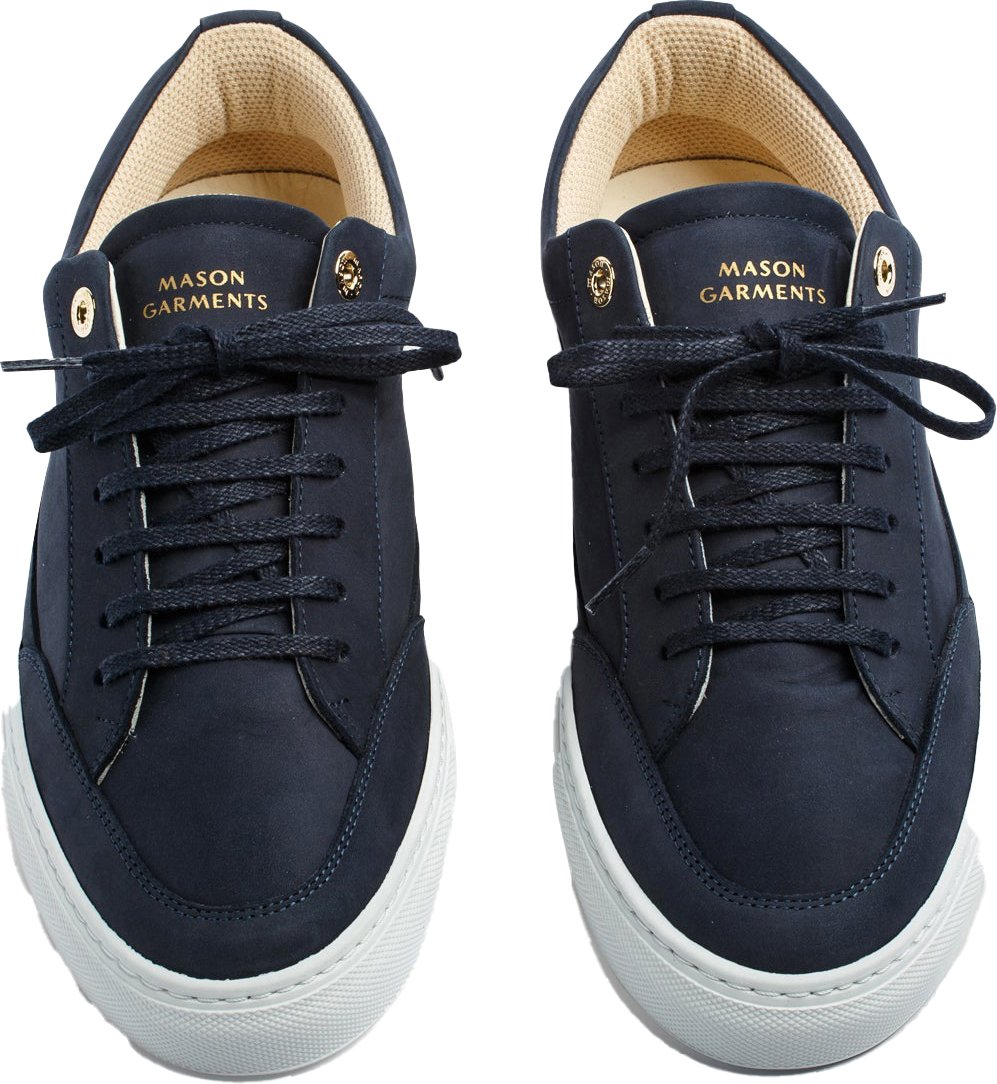 Mason Garments Tia Dress Nubuck Blue Blauw