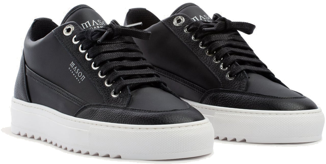 Mason Garments Tia Bicolore Black Zwart