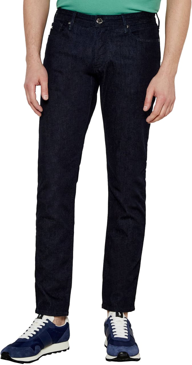 Emporio Armani Jeans Denim Blue Blauw