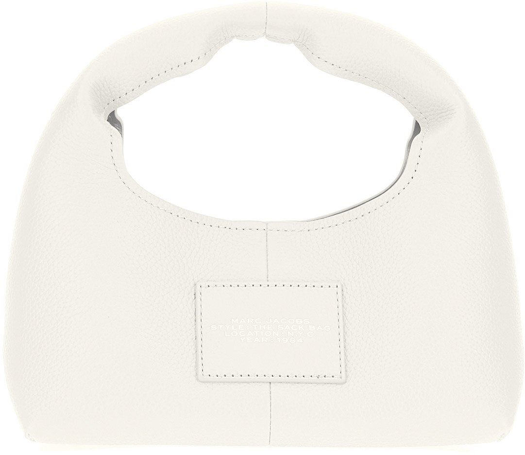 Marc Jacobs Marc Jacobs Chalk leather The Sack handbag Wit