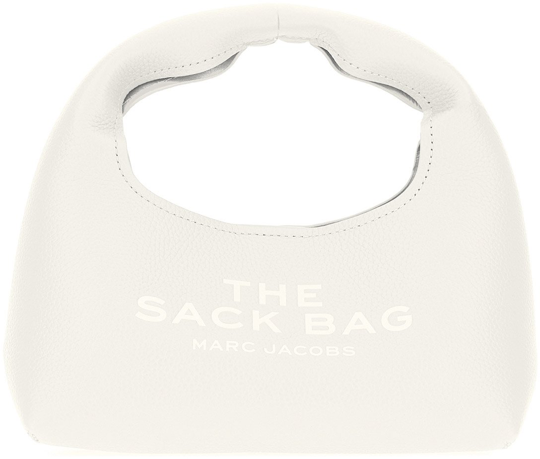 Marc Jacobs Marc Jacobs Chalk leather The Sack handbag Wit