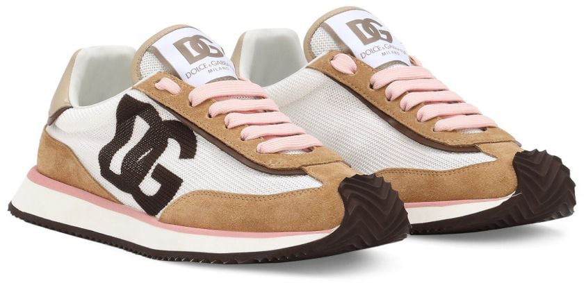Dolce & Gabbana Dames Dolce & Gabbana Low-Top Sneake Beige